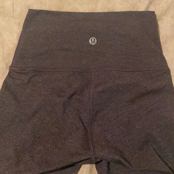Dark gray Lululemon leggings size 2 - Picture 3 of 5